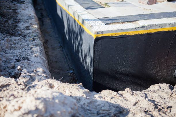 Residential Foundation Crack Repair installation at a Pomona, KS home by SJ Waterproofing Pros